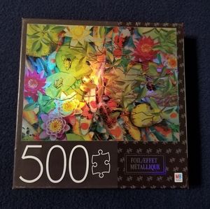 Milton Bradley Koi Pond Foil Puzzle